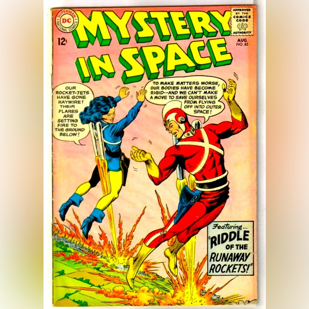 Mystery in space comic book lot